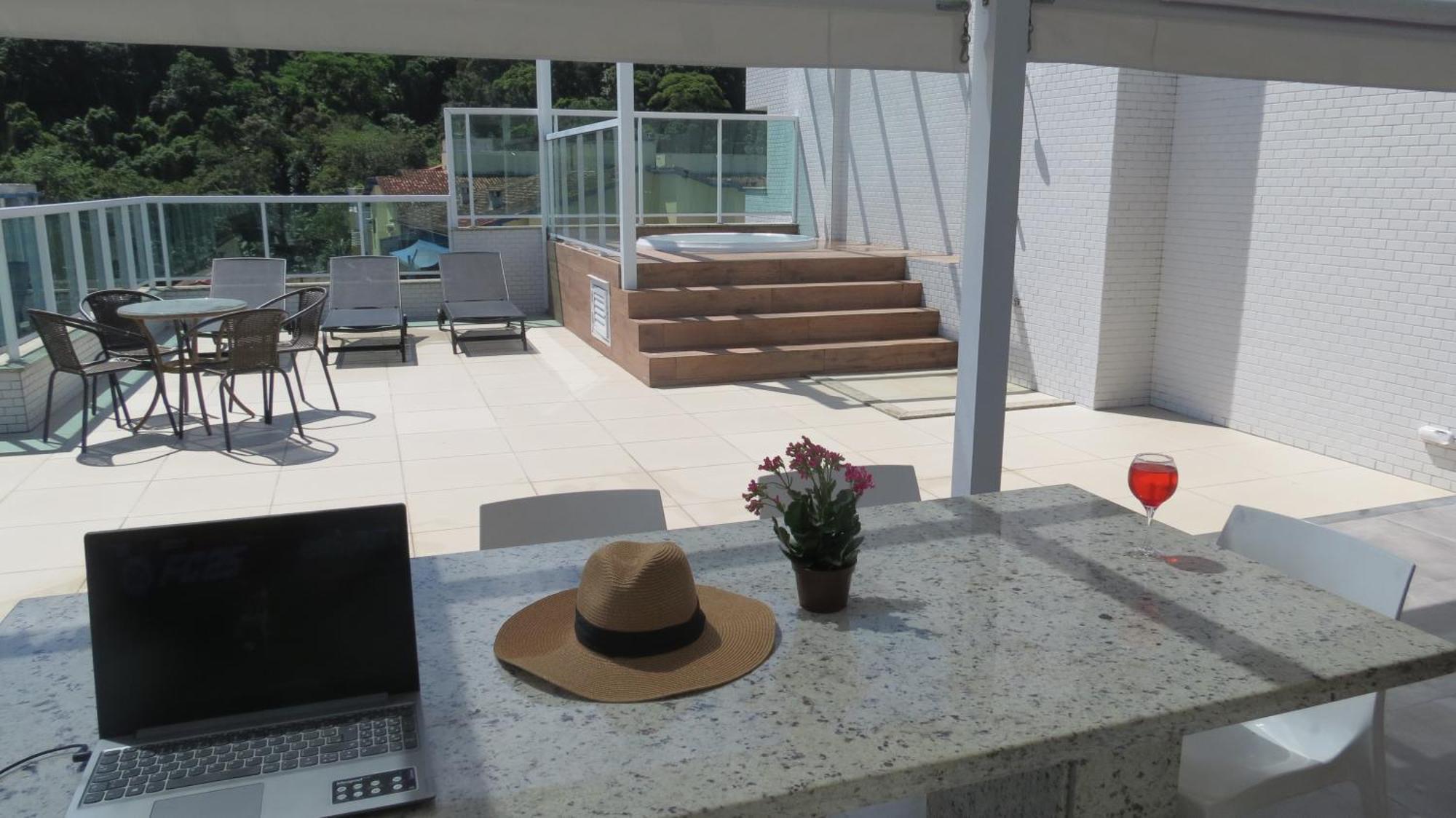 Cobertura Santorini Nova Com E Solario Na Grande Apartamento Ubatuba