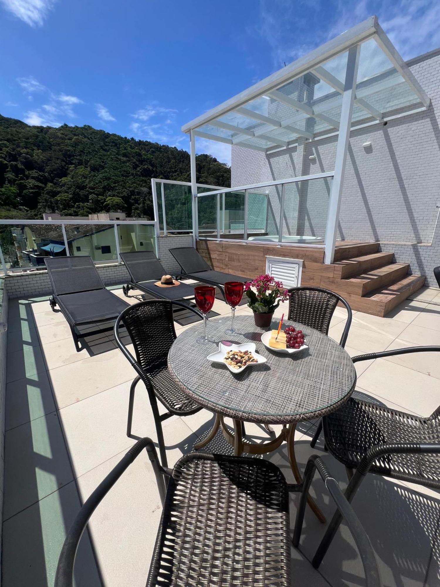 Cobertura Santorini Nova Com E Solario Na Grande * Ubatuba